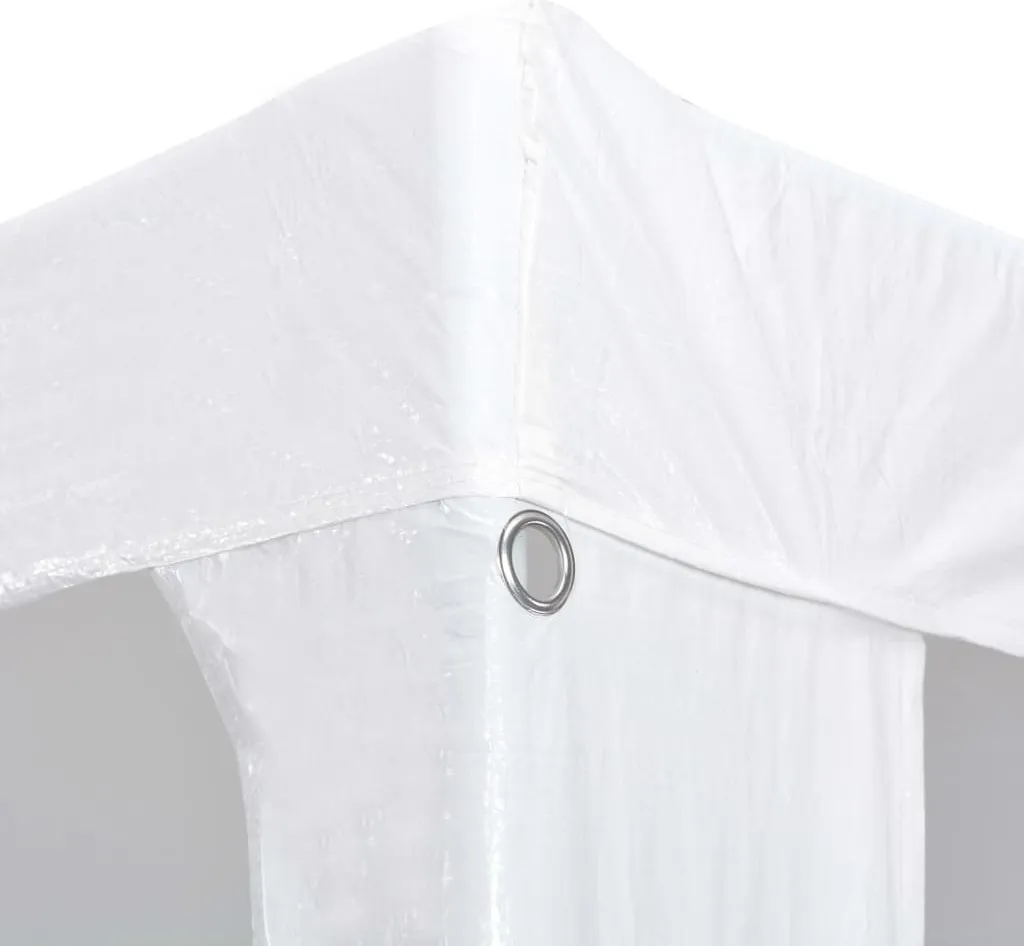 VidaXL Partyzelt 3 X 6 M PE Weiß 4 VidaXL Partyzelt 3 X 6 M PE Weiß – Bild 4