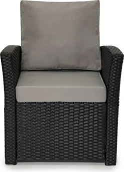 SVITA ROMA Polyrattan Lounge Rattan Garten Möbel Set Mit Sofa Und Sessel Gartenlounge Essgruppe Mit Tisch Schwarz 12 SVITA ROMA Polyrattan Lounge Rattan Garten Möbel Set Mit Sofa Und Sessel Gartenlounge Essgruppe Mit Tisch Schwarz -Angebote Moos Traum Store 018f76bcc4ccddb07d00dab8eb56c097