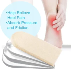 Gel-Fersenstützen Bei Plantarfasziitis, 4-lagige Ferseneinsätze, Fersenkissen, Fersenkissen, Verstellbare Fersenerhöhung Für Beinlängendifferenzen - 1 Paar 12 Gel-Fersenstützen Bei Plantarfasziitis, 4-lagige Ferseneinsätze, Fersenkissen, Fersenkissen, Verstellbare Fersenerhöhung Für Beinlängendifferenzen - 1 Paar -Angebote Moos Traum Store 02c6b47e186bbe8ff2dcecc50b27a49b