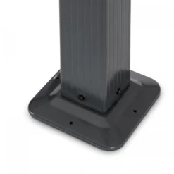 Blumfeldt Pantheon Pergola 3x3 M Sonnendach - Terrassen-Vordach , Wasserabweisender PolyurethanBeschichtung , Stabile 10 X 10cm Eckpfosten , Raffbare Baldachin , Zur Verschraubung Am Boden Geeignet , Grau -Angebote Moos Traum Store 0358f293184de89594d756e042809c6d