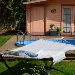 XXL Stabhängematte OHNE Gestell - Hängematte Bis 150 Kg Liegefläche 185x115 Cm -Angebote Moos Traum Store 03df12f086773275ad25fcf344f6bcb3