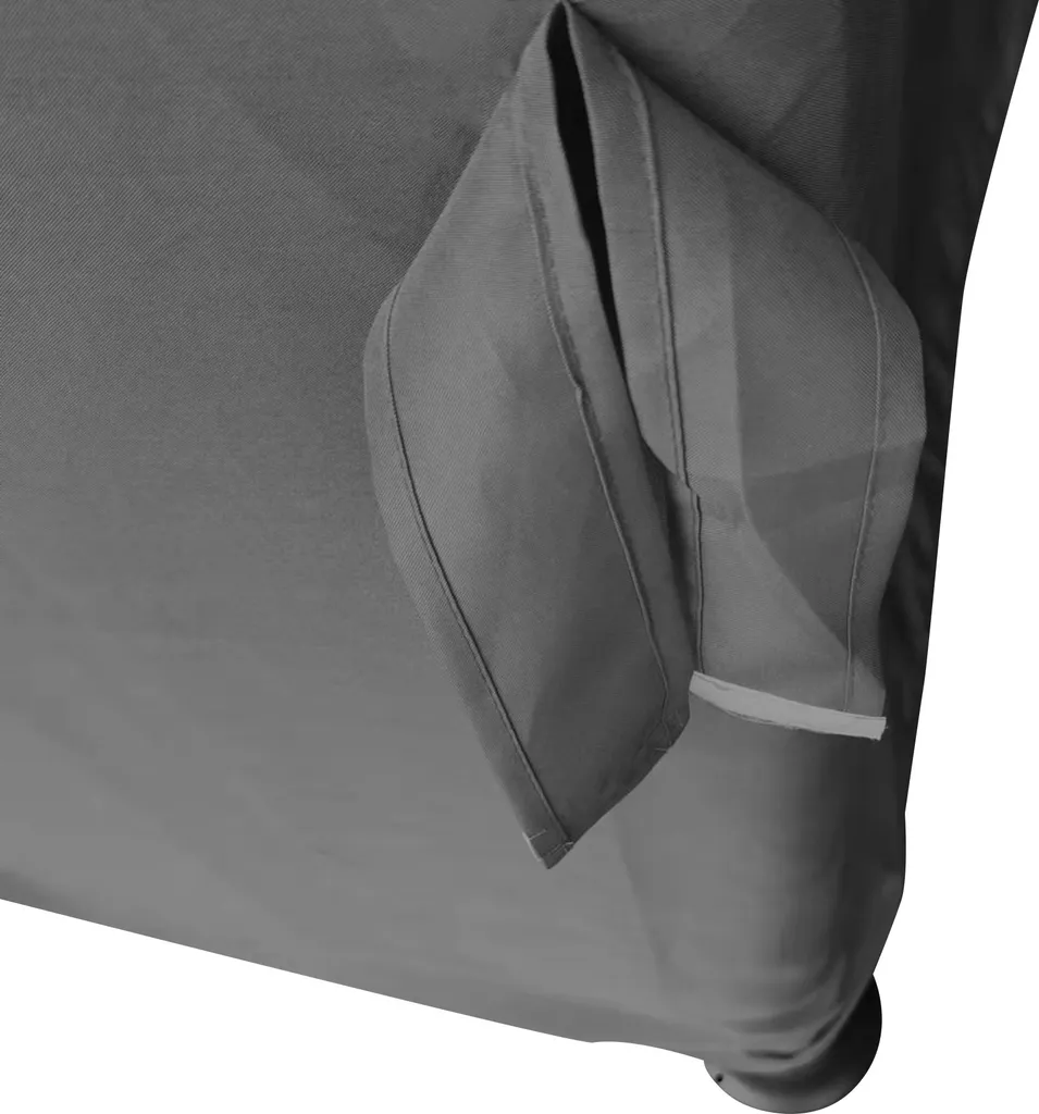 Outsunny Gartenpavillon Pavillon 3 X 3 M Gartenzelt Mit Doppeldach Festzelt Partyzelt Mit 4 X Seitenteile Moskitonetz Wetterfest Aluminium Polyester Dunkelgrau 7 Outsunny Gartenpavillon Pavillon 3 X 3 M Gartenzelt Mit Doppeldach Festzelt Partyzelt Mit 4 X Seitenteile Moskitonetz Wetterfest Aluminium Polyester Dunkelgrau – Bild 7