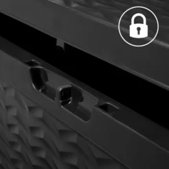 Deuba XXL Auflagenbox Cargo Wasserdicht Rollen Deckel Klappbar Abschließbar 320L Outdoor Gartentruhe Kissenbox Gerätebox -Angebote Moos Traum Store 0651a1752d62c7001046761811666752