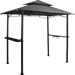 Grillpavillon BBQ Pavillon Grillzelt Grillüberdachung Gartenzelt Gartenpavillon