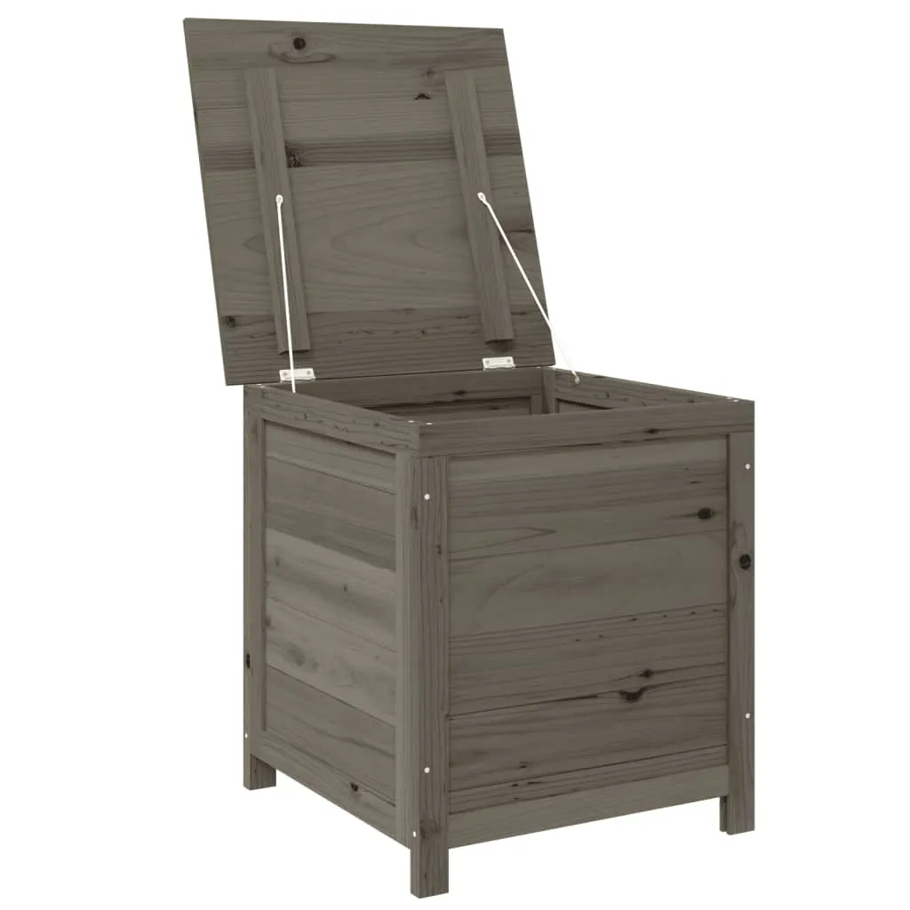 VidaXL Outdoor-Kissenbox Anthrazit 50x50x56 Cm Massivholz Tanne 5 VidaXL Outdoor-Kissenbox Anthrazit 50x50x56 Cm Massivholz Tanne – Bild 5