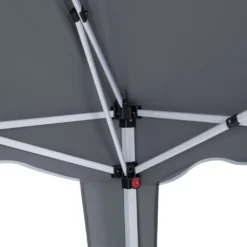 Pavillon Pop-Up 3x3m UV-Schutz 50+ Wasserdicht Faltbar Inkl. Tasche Faltpavillon Zelt Capri, Farbe:anthrazit -Angebote Moos Traum Store 0d8c7ee60379937892f0dce2a6e4a1ae