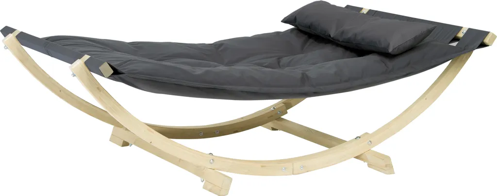 Amazonas Lounge Bed Anthracite 1 Amazonas Lounge Bed Anthracite