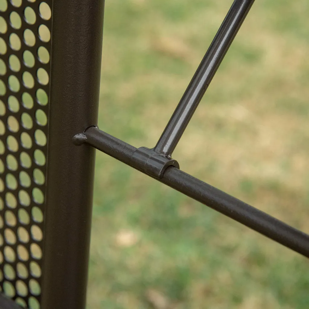 Outsunny 3-Sitzer Hollywoodschaukel Gartenschaukel Mit Sonnendach Kissen Metall Polyester Grau 116 X 206 X 183 Cm 7 Outsunny 3-Sitzer Hollywoodschaukel Gartenschaukel Mit Sonnendach Kissen Metall Polyester Grau 116 X 206 X 183 Cm – Bild 7