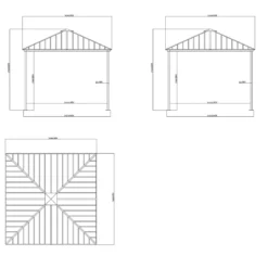 HOME DELUXE - Pavillon AZUR Gartenpavillon Partyzelt Pavillon -Angebote Moos Traum Store 0f00725d6b824568d46d56eabc4a18da