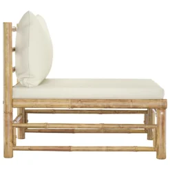 VidaXL Garten-Mittelsofa Mit Kissen Cremeweiß Bambus 8 VidaXL Garten-Mittelsofa Mit Kissen Cremeweiß Bambus -Angebote Moos Traum Store 10e5b3844f4ae89111164dfd643303be