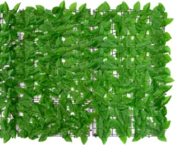 VidaXL Balkon-Sichtschutz Mit Grünen Blättern 300x100 Cm -Angebote Moos Traum Store 11c23aafe7c5469315784f80d44505c0