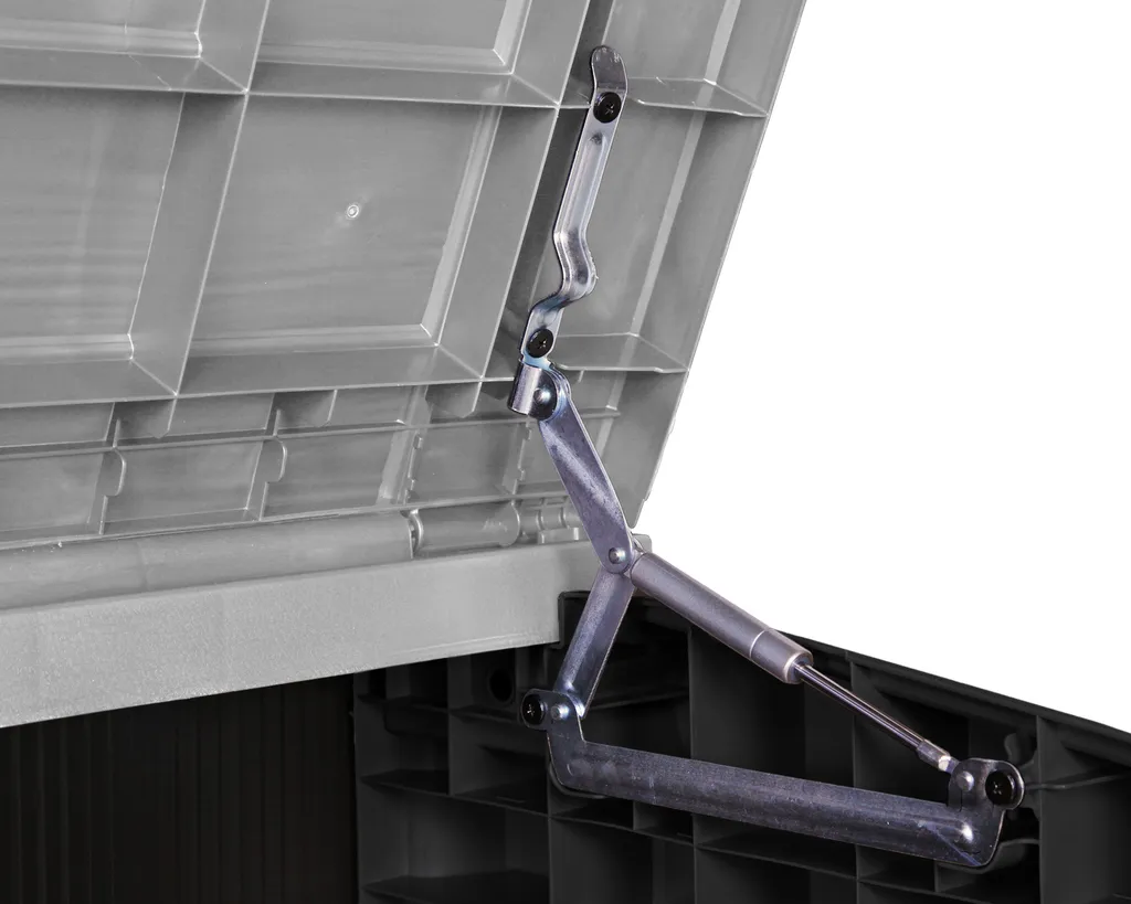 Keter Universalbox Store It Out MIDI Woodland, Ca. H 110 X B 132 X T 74 Cm, Farbe: Schwarz 15 Keter Universalbox Store It Out MIDI Woodland, Ca. H 110 X B 132 X T 74 Cm, Farbe: Schwarz – Bild 15