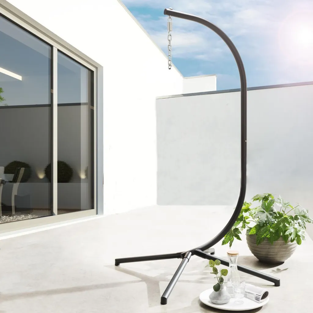 Destiny Gestell Für Coco Relax Hängesessel Polyrattan Hängekorb Hängestuhl 1 Destiny Gestell Für Coco Relax Hängesessel Polyrattan Hängekorb Hängestuhl