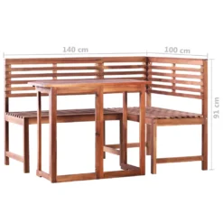 VidaXL 2-tlg. Bistro-Set Akazie Massivholz -Angebote Moos Traum Store 13a90bcb93cdb07385aa181e4aebfcba