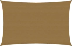 VidaXL Sonnensegel 160 G/m² Taupe 2x4 M HDPE