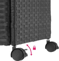 Tectake Auflagenbox Mit Aluminiumgestell Und Rollen 297l, 117x54x64cm - Schwarz -Angebote Moos Traum Store 16f5c131f368c1de071fbb4c22c6554c