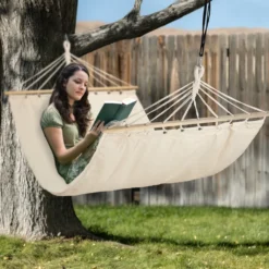 Relaxdays Hängematte Aus Baumwolle -Angebote Moos Traum Store 175689a905ee6fa254bfe0dec51d5595