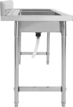 VidaXL Küchenspüle Doppelbecken Edelstahl -Angebote Moos Traum Store 1cab8d6160413e91514b2b6d5ac32b04