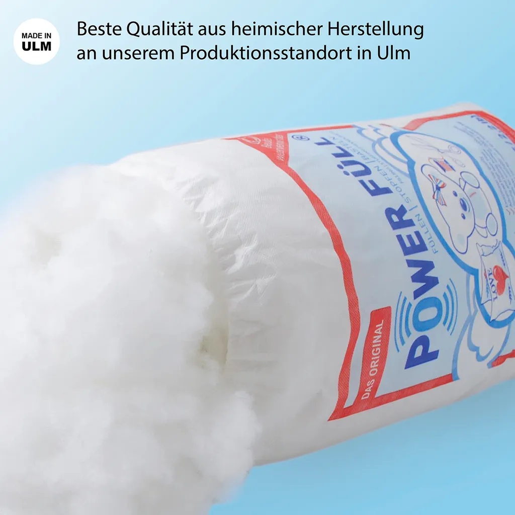 Power Füll Füllwatte 3kg 3X 1KG 3KG Antiallergisch Waschbar 95°C Hochflauschig Kissenfüllung Bastelwatte Füllmaterial Stopfmaterial 6 Power Füll Füllwatte 3kg 3X 1KG 3KG Antiallergisch Waschbar 95°C Hochflauschig Kissenfüllung Bastelwatte Füllmaterial Stopfmaterial – Bild 6