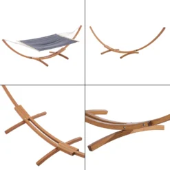 Hängematte Langadia Mit Gestell 200 X 150 Cm Hängeschaukel Max. 120 Kg Outdoor Hängesitz Hängeliege Gestell Aus Massivholz Dunkelgrau 12 Hängematte Langadia Mit Gestell 200 X 150 Cm Hängeschaukel Max. 120 Kg Outdoor Hängesitz Hängeliege Gestell Aus Massivholz Dunkelgrau -Angebote Moos Traum Store 1ffdca7446439d52a73c83275790d7ce