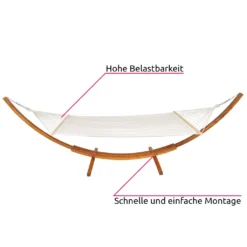 Tectake XXL Hängematte Thorsten Mit Holzgestell Für 2 Personen - Weiß 13 Tectake XXL Hängematte Thorsten Mit Holzgestell Für 2 Personen - Weiß -Angebote Moos Traum Store 20dd87c74efd2bf6536d8a056ee043c1