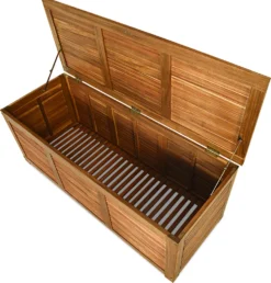 COSTWAY Gartenbox Aus Akazienholz 160kg Belastbar, Aufbewahrungsbox, Gartenbank, Kissenbox, Auflagenbox, Für Garten Und Hinterhof, 120x45x45cm -Angebote Moos Traum Store 21422bfb2854e624f9d16b9865b60d30