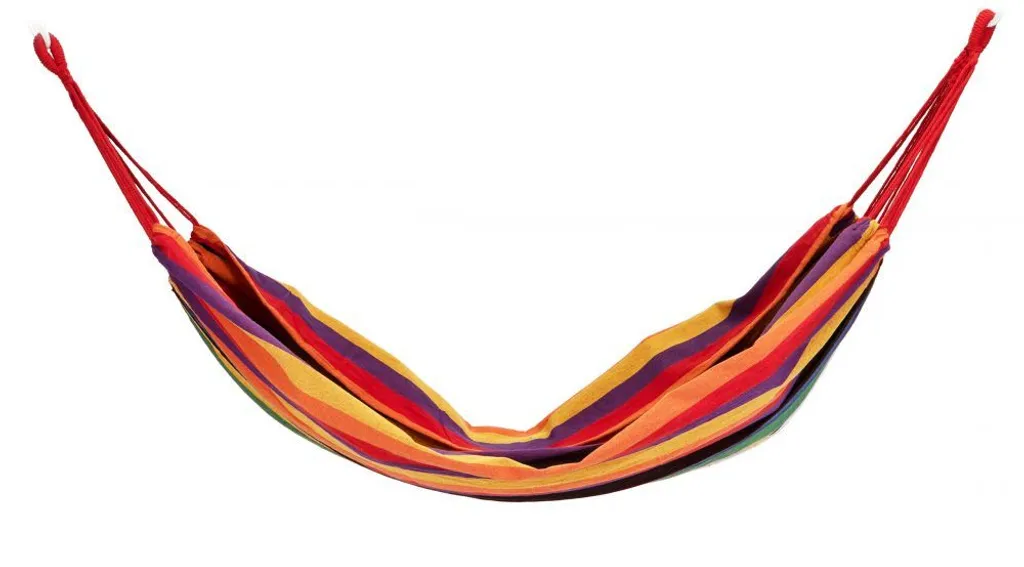 MODERN HOME Hängematte Doppelhängematte Für 1-2 Personen Outdoor Baumwolle Tragbar Garten Camping Hängematte Belastbarkeit 150kg Rainbow Geeignet Für Reise XXL GW-906 12 MODERN HOME Hängematte Doppelhängematte Für 1-2 Personen Outdoor Baumwolle Tragbar Garten Camping Hängematte Belastbarkeit 150kg Rainbow Geeignet Für Reise XXL GW-906 – Bild 12