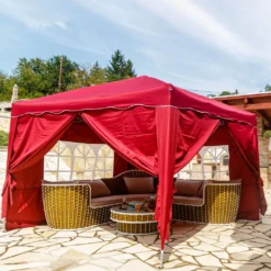 INSTENT® Pavillon 3x3m WASSERDICHT BASIC Grün Garten Party Zelt Faltbar -Angebote Moos Traum Store 23fb312bf409321cbf59fbcd59ec42e2