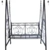 Metall Hollywoodschaukel Schaukel Gartenschaukel Antik Vintage Landhaus Stil