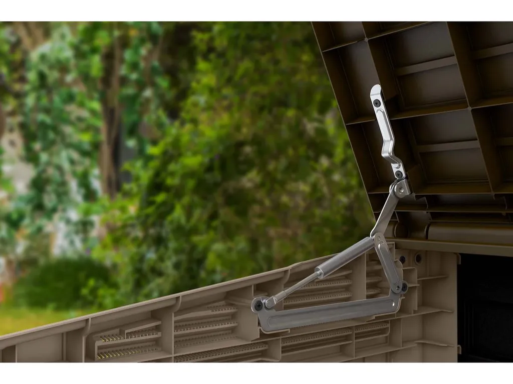 Keter Universalbox Store It Out MIDI Woodland, Ca. H 110 X B 132 X T 74 Cm, Farbe: Braun 19 Keter Universalbox Store It Out MIDI Woodland, Ca. H 110 X B 132 X T 74 Cm, Farbe: Braun – Bild 19