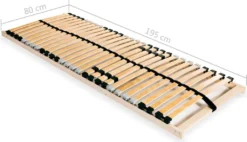 VidaXL Lattenroste 2 Stk. Mit 28 Latten 7 Zonen 80 X 200 Cm 13 VidaXL Lattenroste 2 Stk. Mit 28 Latten 7 Zonen 80 X 200 Cm -Angebote Moos Traum Store 2a4078da45cb416a30d620fd5da9052a