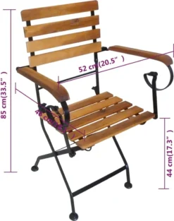 VidaXL Klappbare Gartenstühle 4 Stk. Stahl Und Massivholz Akazie 13 VidaXL Klappbare Gartenstühle 4 Stk. Stahl Und Massivholz Akazie -Angebote Moos Traum Store 2bfc04a9188fab832b641e6bdb1e4e87