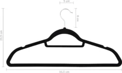 VidaXL 20 Stk. Kleiderbš¹gel-Set Anti-Rutsch Schwarz Samt 13 VidaXL 20 Stk. Kleiderbš¹gel-Set Anti-Rutsch Schwarz Samt -Angebote Moos Traum Store 2c92e1c299184b437fead17b19ad5035