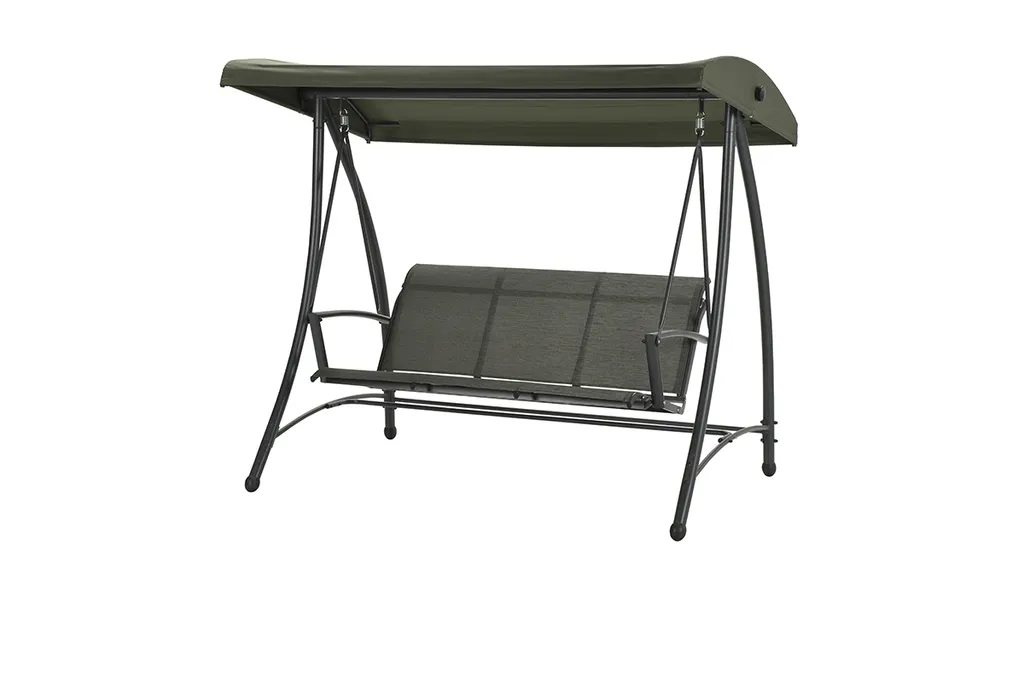 Garden Impressions Rubens Hollywoodschaukel 3-Sitzer Moosgrün 1 Garden Impressions Rubens Hollywoodschaukel 3-Sitzer Moosgrün