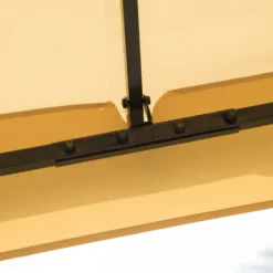 HOMCOM Outsunny Luxus Pavillon 3x3 M Gartenpavillon Mit Doppeldach Partyzelt Mit Seitenteilen Festzelt Gartenzelt Pagode Beige 11 HOMCOM Outsunny Luxus Pavillon 3x3 M Gartenpavillon Mit Doppeldach Partyzelt Mit Seitenteilen Festzelt Gartenzelt Pagode Beige -Angebote Moos Traum Store 315eb94ee0fd44db558558baf9ffe72d