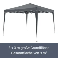 Juskys Faltpavillon Vivara 3x3 M – Pop-up Pavillon Höhenverstellbar, UV50+ & Wasserabweisend – Gartenzelt Mit Tasche – Partyzelt Für Garten Grau 22 Juskys Faltpavillon Vivara 3x3 M – Pop-up Pavillon Höhenverstellbar, UV50+ & Wasserabweisend – Gartenzelt Mit Tasche – Partyzelt Für Garten Grau -Angebote Moos Traum Store 31b64e6a1dbfef981ad8098ae9b1545f