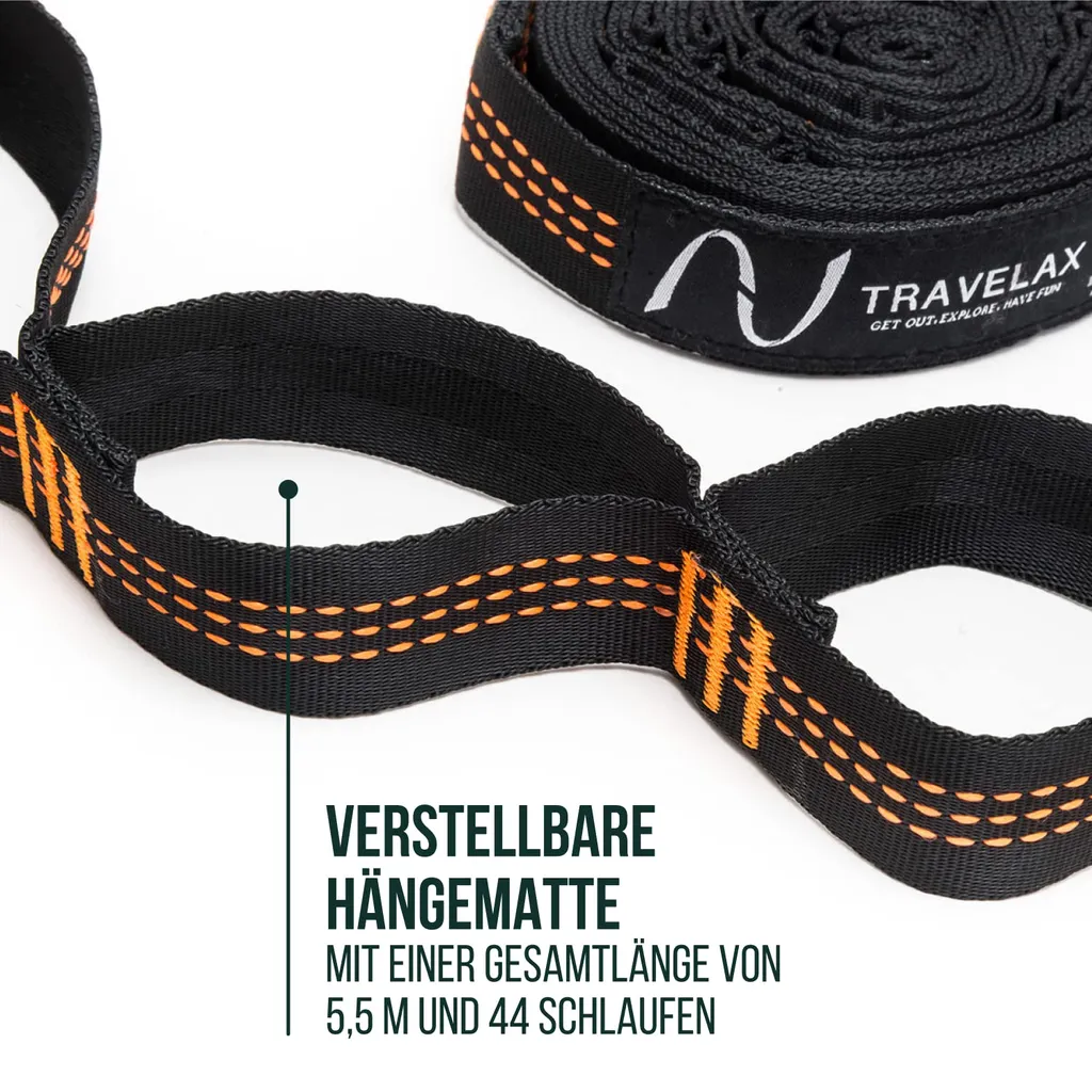 Hängemattenaufhängung 180kg Belastbarkeit 11 Schlaufen 4 Hängemattenaufhängung 180kg Belastbarkeit 11 Schlaufen – Bild 4
