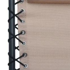 VidaXL Klappbare Liegestühle 2 Stk. Taupe Textiline -Angebote Moos Traum Store 37083b1e3813c8de2aff394bab4318eb
