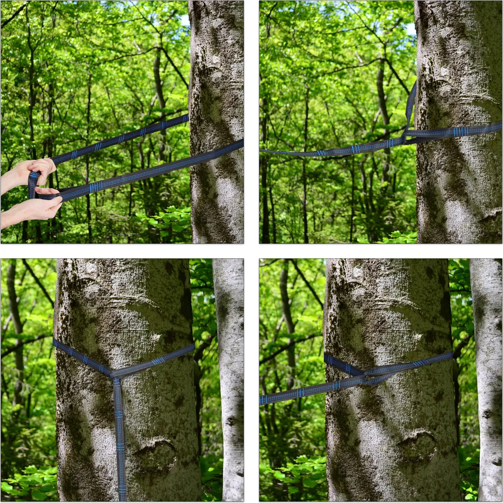 Relaxdays Hängematte Befestigung Set 6 Relaxdays Hängematte Befestigung Set – Bild 6