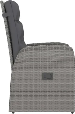 VidaXL 5-tlg. Garten-Essgruppe Mit Auflagen Poly Rattan Grau -Angebote Moos Traum Store 37ef26bb0e668cb0721fd95cb003d733