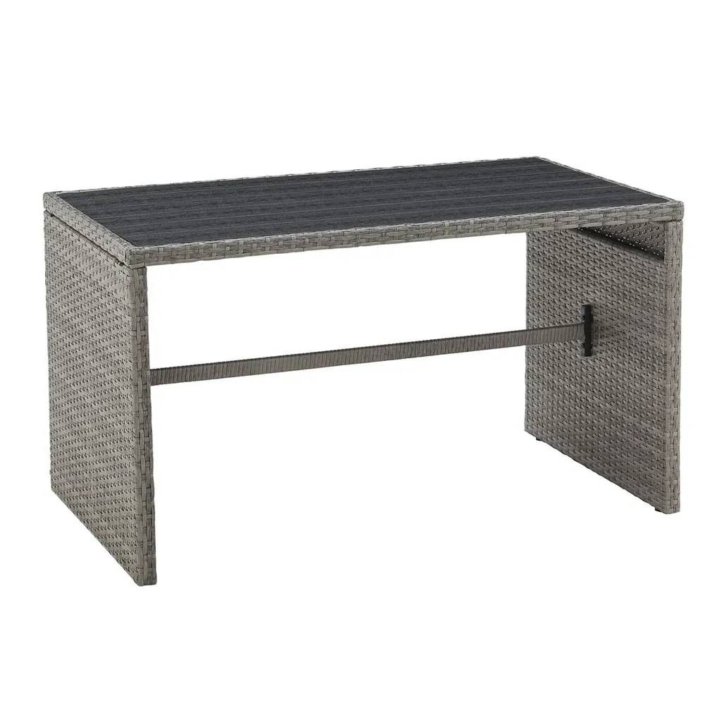 Juskys 2in1 Polyrattan Relax Gartenmöbel Set Jamaika - Tisch, Gartenlounge Sofa - Balkonmöbel Sitzgruppe Für Balkon, Garten - Outdoor Lounge Grau 11 Juskys 2in1 Polyrattan Relax Gartenmöbel Set Jamaika - Tisch, Gartenlounge Sofa - Balkonmöbel Sitzgruppe Für Balkon, Garten - Outdoor Lounge Grau – Bild 11