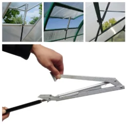 EINFEBEN Gewaechshaus Fensteroeffner, 7 Kg Max. Hebekraft, Automatischer Fensterheber Für Gewaechshaus, Geeignet Für Alle Gewaechhaeuser Garten- Und Gewaechshaus-Zubehoer -Angebote Moos Traum Store 3a7f27125bf67eecacfd73bfe92ba834