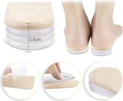 Gel-Fersenstützen Bei Plantarfasziitis, 4-lagige Ferseneinsätze, Fersenkissen, Fersenkissen, Verstellbare Fersenerhöhung Für Beinlängendifferenzen - 1 Paar 13 Gel-Fersenstützen Bei Plantarfasziitis, 4-lagige Ferseneinsätze, Fersenkissen, Fersenkissen, Verstellbare Fersenerhöhung Für Beinlängendifferenzen - 1 Paar -Angebote Moos Traum Store 3ab223c263521e8306015fb8dd73d4e4