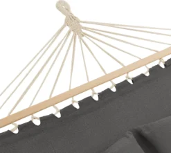 Tectake Hängematte Eden - Dunkelgrau -Angebote Moos Traum Store 3b198cee413e73ff2d5f699891d241b6