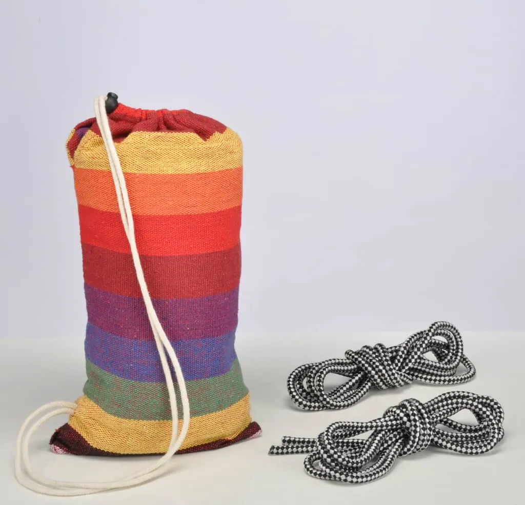 HI Hängematte Für 1 Person Mehrfarbig 3 HI Hängematte Für 1 Person Mehrfarbig – Bild 3