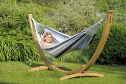 Amazonas Hängematte Und Gestell Apollo Set Marine 210 X 140 Cm; Bunt, AZ-6010120 -Angebote Moos Traum Store 3cb9f6ad73e0d7f9215b95495fc99432