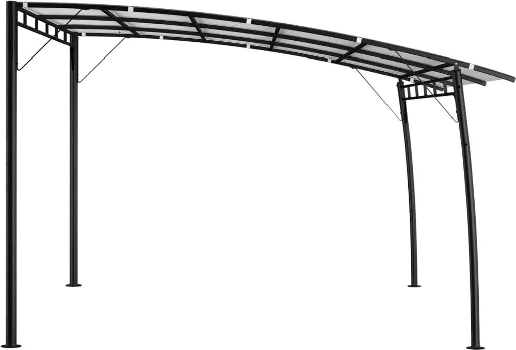 VidaXL Garten-Sonnenschutz 4x3x2,55 M Cremeweiß 3 VidaXL Garten-Sonnenschutz 4x3x2,55 M Cremeweiß – Bild 3