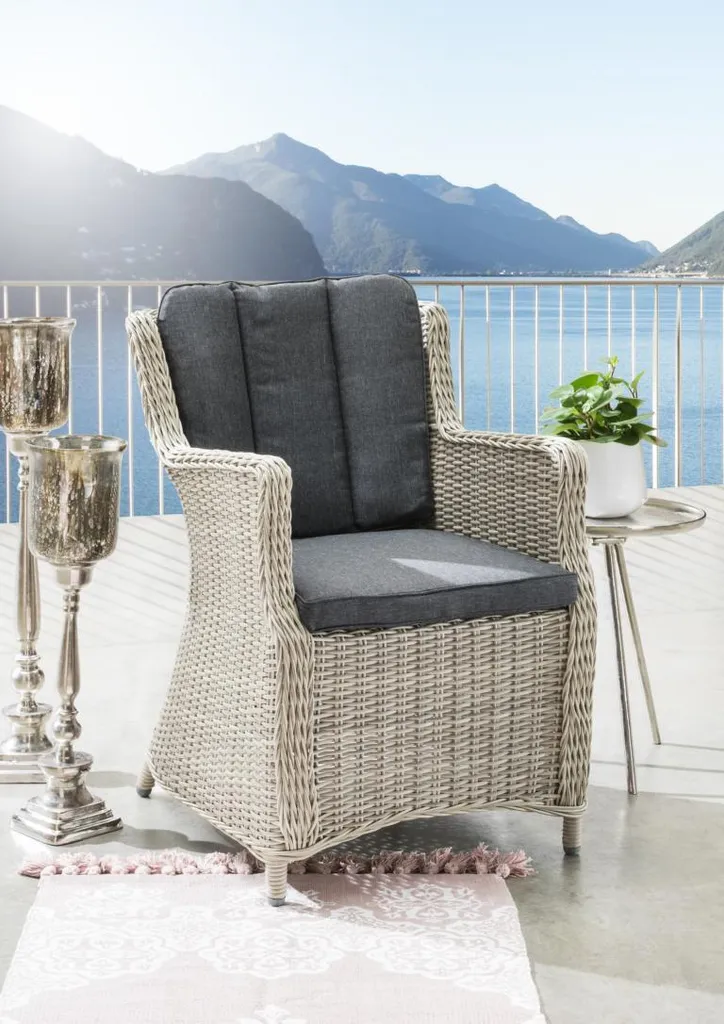Gartensessel Destiny Sessel Luna Vintage Weiß 2er Set Geflechtsessel Polyrattan Kissen 1 Gartensessel Destiny Sessel Luna Vintage Weiß 2er Set Geflechtsessel Polyrattan Kissen