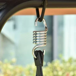 Outsunny 2-Sitzer Hollywoodschaukel Schaukelstuhl Outdoor Gartenliege UV-beständig Hochwertiges Metallrohr Winkeleinstellbar Braun -Angebote Moos Traum Store 42cd3e1b283fee4a47feb42af0fbf65a