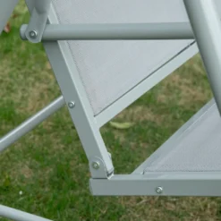 Outsunny Hollywoodschaukel 3-Sitzer Gartenschaukel Schaukelbank Mit Dach Metall Grau+Silber 170 X 110 X 153 Cm 17 Outsunny Hollywoodschaukel 3-Sitzer Gartenschaukel Schaukelbank Mit Dach Metall Grau+Silber 170 X 110 X 153 Cm -Angebote Moos Traum Store 457656cc40cbe22f20ce6662f223db01